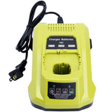 Lasica Replacement for Ryobi P117 18 Volt Battery Charger, Compatible with Ryobi 12V-18V ONE+ Plus Cordless Power Tool Battery C