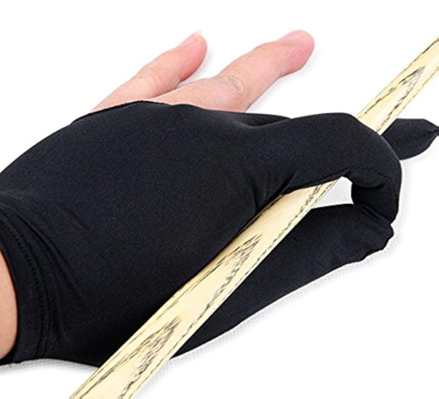 SUZAKOO 5pcs Billiard Gloves Snooker Sport Parts Three-Finger Half Glove Pool Accessories