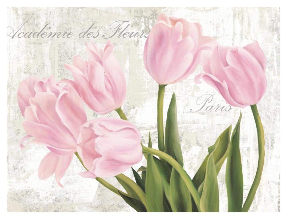 Academie Des Fleurs-Paper Art-42,,X32,,