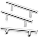 Anffeary 30 Pack 5 Inch Brushed Nickel Cabinet Pulls Kitchen Cabinet Handles, Stainless Steel Drawer Pulls Cabinet Knobs for Kit