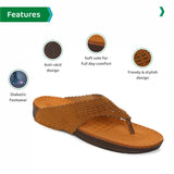 Ortho Joy Doctor Slipper For Women || Orthopedic Fashionable Women'S Slipper,Brown,4,B0BRTXTTT3
