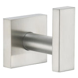 Angle Simple Bathroom Towel Hook, SUS304 Stainless Steel Single Shower Towel Hanger for Wall, Kitchen Cabinet Closet Coat Robe H