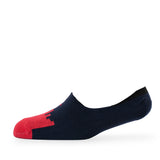 Young Wings MenS_Socks Navy Colour Cotton Fabric Design Free Size NoShow Length Casuals & Formals Wear Socks Pack Of 1 M1132 