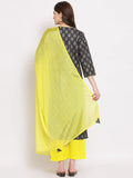 Gosriki Women'S Pure Cotton Straight Kurta With Palazzo & Dupatta (Kripal Grey_S-Go_Grey_Small),Grey,,B09GLW5Y5B