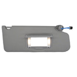 NHILES Passenger Right Side Sun Visor Replacement Fits for Honda Pilot 2009-2015 Sunshade 83230-SZA-A01ZA Color Gray