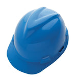 MSA 10150221 Green VGard Cap Style Safety Hard Hat With FasTrac III Ratchet Suspension | High Density Polyethylene Shell, Supe