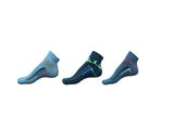 Aln Extra Soft Cushion Towel Socks Cotton Terry Ankle Socks Anti Odour & Anti Bacterial Pack Of 3, Free Size