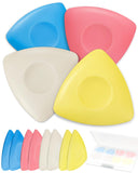 FIVEIZERO 8Pcs Tailors Chalk, Triangle Sewing Chalk for Fabric, Fabric Markers for Quilting, Tailoring and DIY Crafts