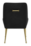 Zuo Maxine Dining Chair Black & Gold