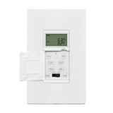 ENERLITES Programmable Digital Timer Switch for Lights, Fans, Motors, 7Day 18 ON/OFF Timer Settings, 1Pole, No Neutral Wire Re