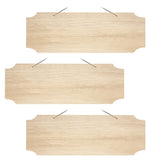 3Pack Blank Wood Sign for Craft Unfinished Hanging Wooden Board with Hole DIY Door Wall Decor Holiday Decoration