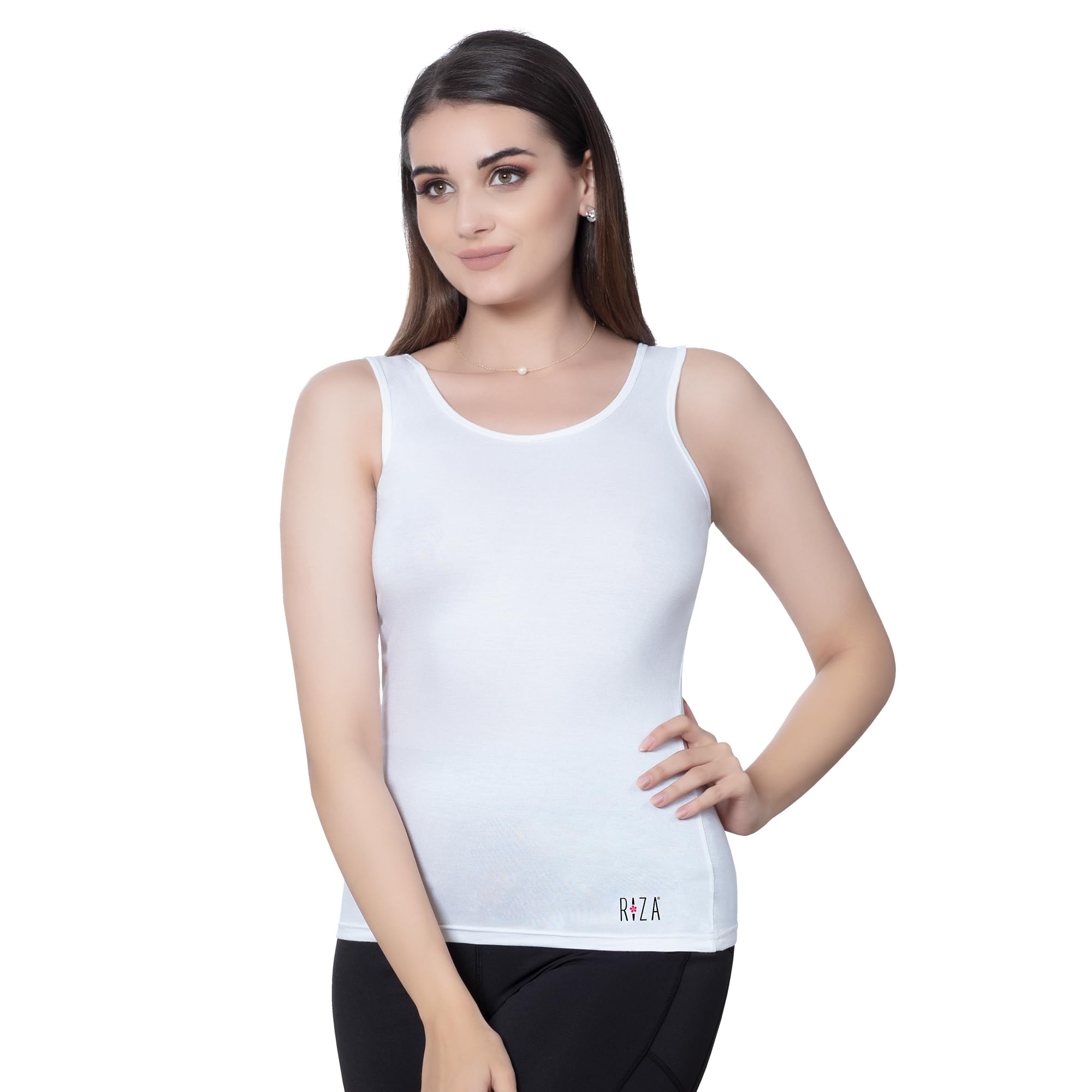 Camisole Tank Top - White - 2Xl,WHITE,2,B0BYZL7WXH