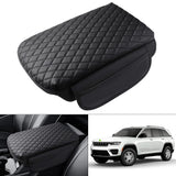 Shademax Custom Fit For Center Console Cover Jeep Grand Cherokee L Accessories 2021 2022 2023 2024 Armrest Cover Center Console 