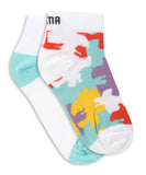 Puma UnisexKid Socks,WhiteMint Leaf, 31/34 (68919101)