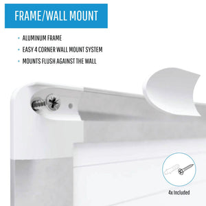 Magnetic Porcelain Dry-Erase Planning Board