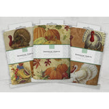 David Textiles Harvest Thanksgiving 100% Cotton Precut Fabric Bundles Set 1002 - Three 1-Yard Pieces