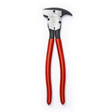 Crescent Dipped Handle, Heavy-Duty Solid Joint Fence Tool Pliers - Premium Wire Cutter & Staple Puller - 193410CVNN-05-10, Red