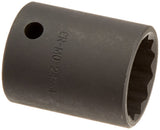Sunex 224zm 1/2Inch Drive 24mm 12Point Impact Socket