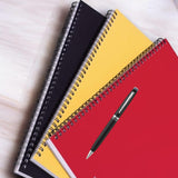 Decals Creation Spiral Bound Notebooks A4 Size, MultiColor, Premium Writing Paper, AcidFree, Wire Binding, 200 Pages, Pack Of 