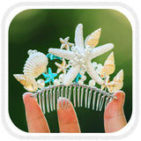 Kilshye Starfish Tiara Mermaid Seashell Hair Accessories for Girls