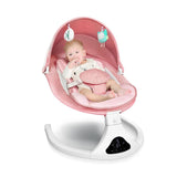 Electric Baby Swing for Infants to Toddler| Portable Infant Swing with Remote Control, Swing with 5 Speeds, 3-Point Harness for 