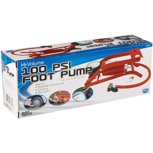 Custom Accessories 57777 100 Psi Compact Foot Pump