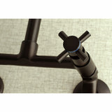 Kingston Brass Ks413Orb Concord Kitchen Faucet, 6-11/16 In Spout Reach, Oil Rubbed Bronze