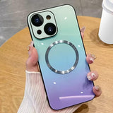 Guppy Compatible with iPhone 15 Plus Case Magnetic, with Full Camera Lens Protector [Compatible with MagSafe] Scratch Resistant 