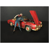 American Diorama Zombie Mechanic Figurine III for 1/24 Scale Models