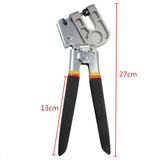 10 inch High-Carbon Steel Stud Crimper Pliers Drywall Tools, Punch Lock Framing Fastening Crimping Hand Tool