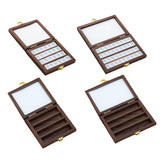 SECRET DESIRE Empty Watercolor Palette Artists Paint Palette Tray Paint Container with Lid with 24 White Grids