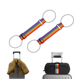 Gowloz 2Pc Luggage Strap For Suitcase Travel Bag | Adjustable Suitcase Belt & Luggage Organizer Strap | Secure Packing Band For 