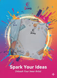 Sewa100 Pages Ruled A4 Size Spiral Notebook (Pack Of 3)