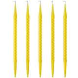 Daifunli 5 Pcs Probe Pick Spudger Tools Bulk Nylon with L-Shaped Wire Hook 7 Length for Telecom Data Communication and Alarm Ins