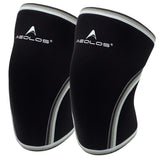 AEOLOS Knee Sleeves (1 Pair),7mm Compression Knee Braces for Heavy-Lifting,Squats,Gym and Other Sports (XX-Large, Black)
