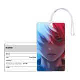 Sign Ever Travel Luggage Tag | Kawaii Character Bag Tag | Waterproof Durable Id Label For Suitcase Backpack Handbag (Moonlight)