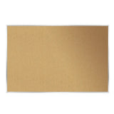 Ghent Natural Cork Bulletin Board 48.5 x 60.5 Aluminum Frame Made in USA