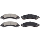 ECCPP D834-7707 Rear Ceramic Disc Brake Pad Set Fit For Cadillac Escalade 2002-2006,For Cadillac Escalade ESV 2003-2006,For Cadi