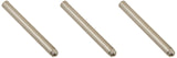 The Beadsmith Steel Design Stamps Metal Elements 3piece 5mm Heart Design Set 3.125 length with 0.25 stamp base Ma