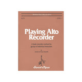 Sweet Pipes Playing Alto Recorder