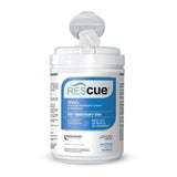 REScue OneStep Disinfectant Cleaner & Deodorizer Wipes for Vet Use Cleaner for Kennels, Litter Boxes & More 160Wipes, 1 Ca