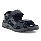 ECCO Men's Yucatan Sport Sandal, Marine Oil Nubuck, 14-14.5
