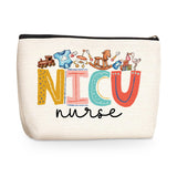 Nurse Gifts Cute NICU Nurse Gifts RN Makeup Bag Cosmetic Bag Nurse Accessories for Work Nurse Bag for Women Nurse Team Nursing G