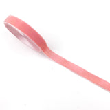 Worlds 5 Yards Pink Single Face Velvet Ribbon 3/4 Inch(20mm)