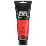 Liquitex BASICS Acrylic Paint, 250ml (8.5oz) Tube, Cadmium Red Light Hue