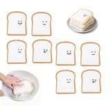 Bread Sponges, Toast Shaped PopUp Compostable Sponges, Novelty Cellulose Compostable Scrubber, Cellulose Cleaning Wipe, NonScr