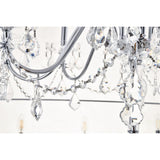 Living District Cordelia 24-Light Transitional Metal Pendant In Chrome