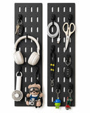 Pegboard Wall Organizer - Modular System for Gaming Setup, Office & Kitchen Storage Solutions Create A Perfectly Structured Spac