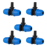 6mm to 1/4 Inch Barb Tee for for in. tubing; Tubing Outside Diameter (OD) is 0.250 in., Internal Diameter (ID) is 0.170. in. (2
