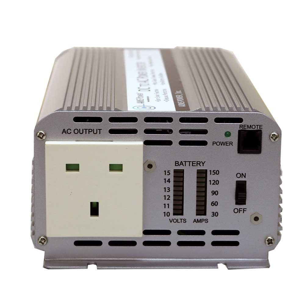 1250 Watt Power Inverter Uk Plug 230 Volt European 24 Volt